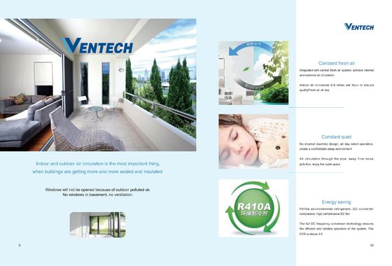 10HP Commercial Central Air Conditioner / 32KW Ac Unit For 2800 Sq Ft House